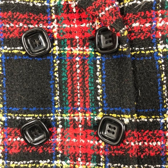 Rare KASPER Plaid Jacket 4P - Picture 3 of 4